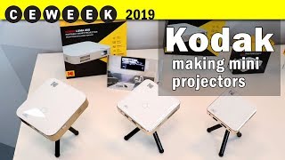 Kodak MiniProjectors Luma 350 150 75 CE Week 2019 [upl. by Seaddon]