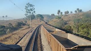 EFVM  Minério 2650 metros na RH 202 sentido mina de Brucutu em São Gonçalo do Rio Abaixo MG [upl. by Georgeanne245]