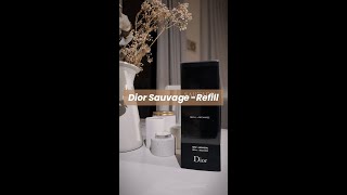 Dior  Sauvage EDT  Refill [upl. by Nemzzaj774]