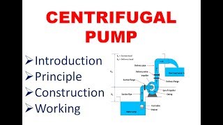 Centrifugal Pump  Construction  Principle  Working [upl. by Nodnarbal]