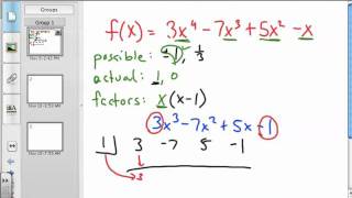 Factoring 4th Degree Polynomialsmov [upl. by Willamina175]