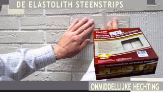 Elastolith de enige flexibele steenstrips voor buiten en binnen [upl. by Daukas]