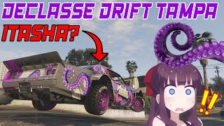 GTA Online Drift Declasse Drift Tampa Itasha痛車 Livery Anime Car [upl. by Henrion]