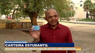 Estudantes precisam renovar carteira de estudante e cartão da meia passagem [upl. by Nahtan997]