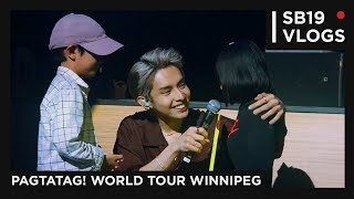 SB19 VLOGS PAGTATAG World Tour Winnipeg [upl. by Odab]