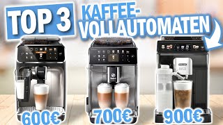 Die besten KAFFEEVOLLAUTOMATEN 2024  Top 3 Kaffee Vollautomaten im Vergleich [upl. by Kenton]