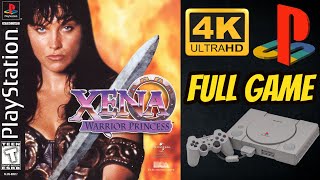 Xena Warrior Princess  PS1  4K60ᶠᵖˢ UHD🔴  Longplay Walkthrough Playthrough Full Movie Game [upl. by Cogswell440]