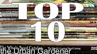 Seed Catalogs  tUG TOP 10 [upl. by Faxun]