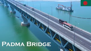 Padma Bridge Beautiful Drone View  Raid Vlogs  Bangladesh [upl. by Petrick]