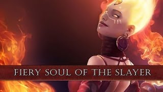 Fiery Soul of the Slayer Lina arcana preview Dota 2 [upl. by Garaway]