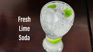 Fresh Lime Soda  Restaurant Style Fresh Lime Soda  Fresh Lime Soda Recipe [upl. by Emolas]