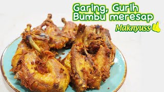 RESEP AYAM GORENG KALASAN GARING amp GURIH BISA BERTAHAN BERBULAN BULAN [upl. by Ignaz]