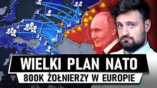 Plan NATO na 800 tysięcy żołnierzy kontra Rosja [upl. by Blalock]