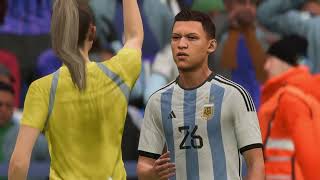 Part 02 ARGENTINA VS FRANCE International Friendly Match Fifa 23 [upl. by Rod]