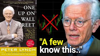 One Up on Wall Street Summary Peter Lynch — The 13 Traits of 10x Stocks Tenbagger Formula 💰 [upl. by Noyar]