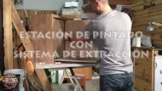 Cómo hacer tu propia estación de pintado [upl. by Emyam]