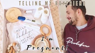 TELLING MY BOYFRIEND IM PREGNANT [upl. by Ase]