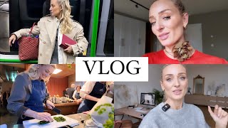 VLOG  Kochkurs Fashion Haul und neu im Office [upl. by Nevlin]