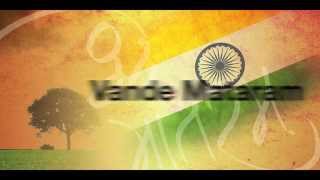 Vande Mataram Full Lyric Video  ShubhaSur Creations  2015 [upl. by Atiluap]