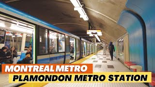 4K Plamondon Metro Station in Montreal metro [upl. by Jerald]