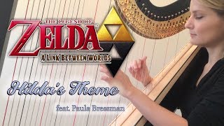 Hildas Theme Zelda A Link Between Worlds  Harp and Strings [upl. by Brechtel231]