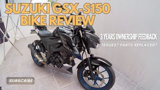 Suzuki GSX 150 review  3 years ownership [upl. by Dorothi]