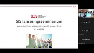 SIS Lanseringsseminarium Effektmätning [upl. by Kanor822]