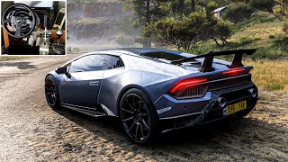 Lamborghini Huracán Performante  Forza Horizon 5  Thrustmaster T300RS Gameplay [upl. by Nyletac]