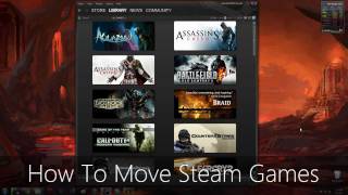 How To Move Steam Games Symlinks [upl. by Vogel]