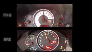 TURBO BRZ vs STOCK FRS 060 AND ACCELERATION [upl. by Aurelie291]