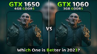 GTX 1650 vs GTX 1060 3GB  2023  Test in Latest Games🔥 [upl. by Farrand]