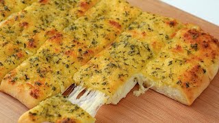 한입 쏙마늘치즈빵 이 레시피로 정착 정말 쉽고 간단한 홈베이킹 Garlic Cheese Bread [upl. by Ewald71]