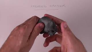 kneaded eraser  how to use [upl. by Ahsiket]