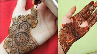 New Intricate Henna Design of 2021  Mehndi by hayat inspired  Mehers Henna [upl. by Llertac]