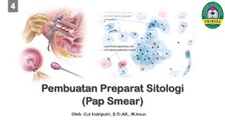 KULIAH SITOHISTOTEKNOLOGI Part 4 Pembuatan Preparat Sitologi Pap smear [upl. by Henke]