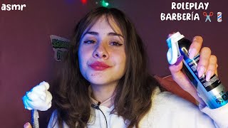 Roleplay BARBERIA y PELUQUERIA  ASMR CASERO [upl. by Jp]