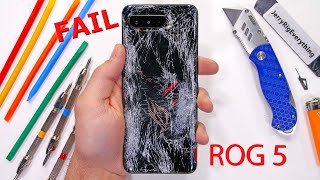 The ROG Phone 5 has a Problem  Durability Test Fail [upl. by Warfold926]