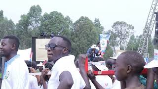 SUPERMANAGER  AMAZING PERFORMENCE IN FRONT OF PRESIDENT KAGAME PAUL [upl. by Enneibaf415]