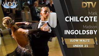 Slow Waltz  Chilcote Mark amp Ingoldsby Madison  Under 21  WDO European Championships 2023 [upl. by Gustin]