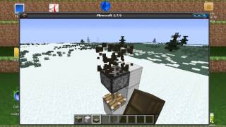 como hacer ventanas automaticas en minecraft [upl. by Leslie]