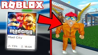 ENCONTRÉ A UN HACKER EN MAD CITY😲  ROBLOX★ [upl. by Cohligan]