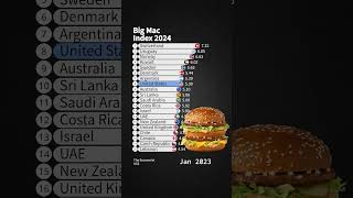 Big Mac Index 2024 [upl. by Alleusnoc486]