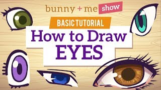 How to draw Eyes  Art Tutorial For Kids [upl. by Ynafetse]