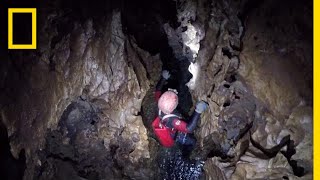 Cavers Explore Mexicos Sistema Huautla In ClaustrophobiaInducing Footage  National Geographic [upl. by Youlton235]