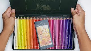 Unboxing Faber Castell Polychromos Colored Pencils 120 set [upl. by Chrisse]