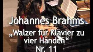 Johannes Brahms „Walzer für Klavier zu vier Händen“ op 39 [upl. by Seiter]