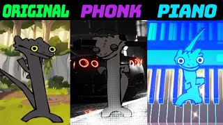 Toothless Dancing meme Original vs Phonk vs Pianio Version [upl. by Aiuqet504]