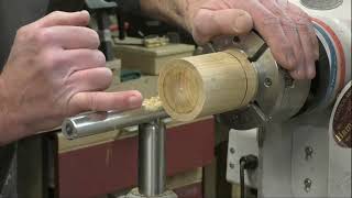 Woodturning  Turning a Lidded Box A Complete Guide [upl. by Nylynnej]