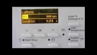 Miele WT2780 Washing Machine Instructions [upl. by Murton]