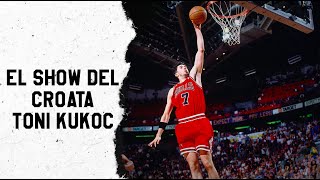 Toni Kukoc el maestro ofensivo de los Chicago Bulls ❤🖤 [upl. by Anitnas474]